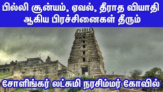 சோளிங்கர் லட்சுமி நரசிம்மர்  Sholingur Narasimha Temple  Sholingur Temple History in Tamil [upl. by Chucho]