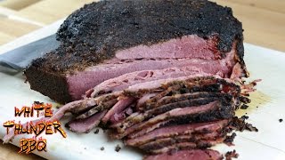 Easy Homemade Pastrami Recipe  White Thunder BBQ [upl. by Weidar]