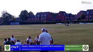 OBCC 1st XI v Bawtry with Everton CC 2nd XI  BDCL Division 1 League [upl. by Margherita]