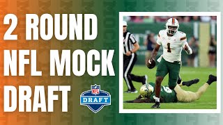 Two Round 2025 NFL Mock Draft [upl. by Matheson]