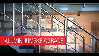 Kako montirati aluminijumsku ogradu  Lyctum TV [upl. by Katinka]