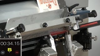 Plastic Spiral Binding Machine Binds 600 Books Per Hour [upl. by Menendez]