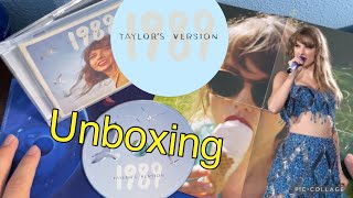 1989 Taylors Version CD Unboxing [upl. by Etsyrk]