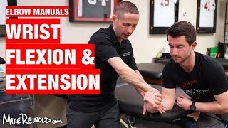 Wrist Flexion and Extension Manual Exercises [upl. by Ahsenauj]