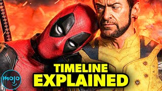 Deadpool Movie Timeline EXPLAINED [upl. by Katha]