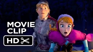 Frozen Movie CLIP  Wolf Chase 2013  Kristen Bell Disney Princess Movie HD [upl. by Akeinahs]