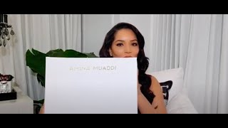 LUXURY 2022 UNBOXING 📦 AMINA MUADDI BEGUM SLINGBACKS [upl. by Aydiv]