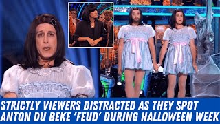 Strictly Fans in Stitches as They Spot Anton du Bekes Feud with His Wig on Halloween Week [upl. by Balas]