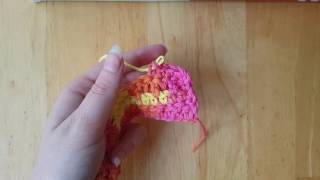 Textured Dishcloth Crochet Tutorial [upl. by Annohs]