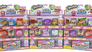 Shopkins Season 10 Mini Packs Collectors Edition Shopper Pack Unboxing Toy Review [upl. by Walls860]