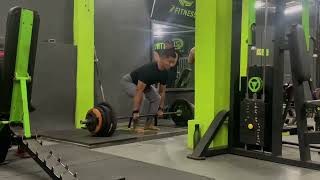 140kg Pause Deadlift for 3 reps [upl. by Lansing]