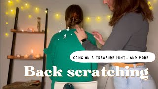 ASMR Back Scratching  Going On A Treasure Hunt  Crack An Egg ✨🙋🏽‍♀️  Recreation Series  Part 7 [upl. by Isherwood]