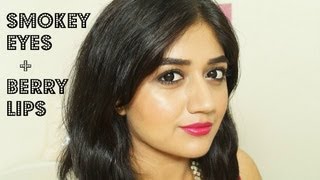 Smokey Eyes  Berry Lips  Makeup Tutorial  corallista [upl. by Ylloh]