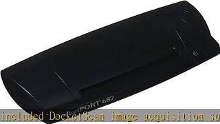 DocketPORT 687 Duplex Card Scanner DP687 [upl. by Adirehs]