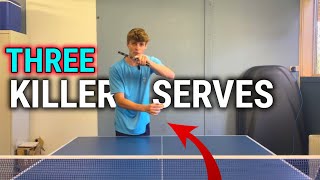 3 KILLER Serves for ALL Players  Learn to Serve Effectively [upl. by Mchenry263]