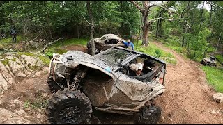 Honda Talon on 31 Outbacks Rock Crawling [upl. by Hemingway]