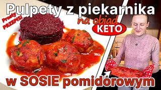 Przepis na PULPETY w sosie pomidorowym PIECZONE w piekarniku 418 [upl. by Noirb]