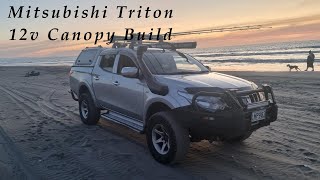 Mitsubishi MQ Triton Ute Canopy 12v Setup [upl. by Avin]