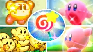 Evolution of Invincible Candy in Kirby Games 19922018 [upl. by Sylirama738]