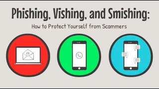 Phishing Vishing and Smishing How to Protect Yourself from Scammers [upl. by Ybba]