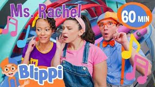 Blippi Ms Rachel and Meekahs MUSICAL DAY  Moonbug Kids  Fun Stories and Colors [upl. by Nnylidnarb792]