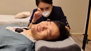 【Ear cleaning】her voice is very nice super helps sleep relieve stress，ASMR [upl. by Niko802]