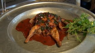 How to Make Quail with Lingonberry Sauce  P Allen Smith Cooking Classics [upl. by Notlrahc]