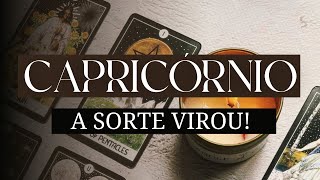 CAPRICÓRNIO • Riqueza está a caminho e você merece cada centavo Entenda tudo  Tarot [upl. by Gilbye]