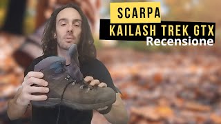 SCARPA Kailash Trek GTX  Scarponi da trekking comodi per tutti i terreni [upl. by Itsyrk103]