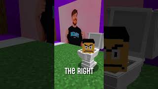 Skibidi Toilet Tried To Fool Me 😐 minecraft skibiditoiletminecraft skibidi memes skibiditoilet [upl. by Oigufer625]