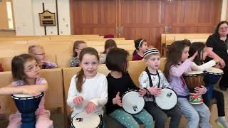 Tu BShevat Drum Circle with Moreh Moshe [upl. by Bower]