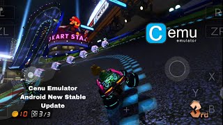 Mario Kart 8 Gameplay Cemu Emulator Android Wii U New Update [upl. by Peria]