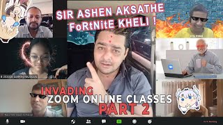 Invading Zoom Online Classes ZOOM RAID [upl. by Paymar42]