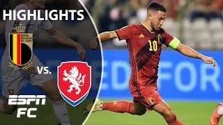 Romelu Lukaku and Eden Hazard both score in Belgium win  World Cup Qualifying Highlights  ESPN FC [upl. by Miguelita]