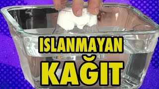 Suda Islanmayan Kağıt Yaptık [upl. by Ened507]