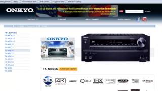 ONKYO  Firmware Update for the TXNR414 TXNR515 amp TXNR616 via USB [upl. by Cottrell]