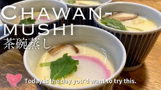 Chawanmushi Savory Custard  Japanese Cooking Recipes [upl. by Doralynn]