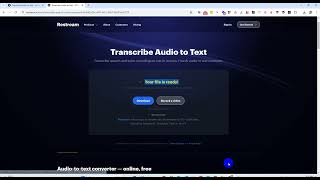 Transcribe audio to text tools [upl. by Amliv]