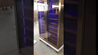 commercial refrigerator丨wine cellar 丨wine cabinet丨wine commercial refrigerator [upl. by Nillek625]