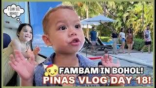 FAMBAM GOES TO BOHOL CEBU TO BOHOL BIYAHE BOHOL DAY 1 ❤️  rhazevlogs [upl. by Soraya602]