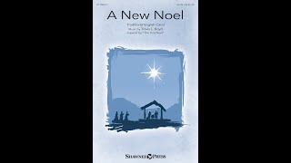 A NEW NOEL SATB Choir – Travis L Boyd [upl. by Yrahcaz]