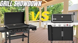 Best Grill Weber Genesis Vs Blackstone Griddle  Whats the best grill [upl. by Gennaro757]