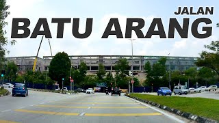 Rawang Selangor Jalan Batu Arang  Jalan Stesen  Jalan Lembah Hijau  Tasik Puteri [upl. by Annayat]