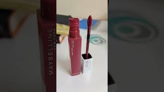 Maybelline Super Stay matte ink 80  ruler available 🌹🌹🌹 [upl. by Latihs262]