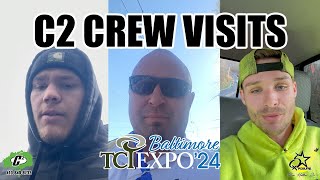 C2 Crane amp Tree Service visits TCI Expo 24 treeremoval craneoperator arborpro tciexpo baltimore [upl. by Lerual228]