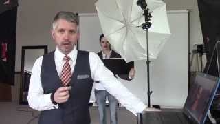 Headshot Crew Photography Tips  Single Speedlight [upl. by Nynnahs]