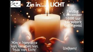 ZIN IN LICHT Eerste Advent [upl. by Ydnim]