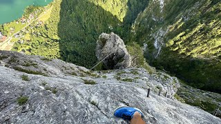 Klettersteig Drachenwand  Mondsee [upl. by Aleibarg598]