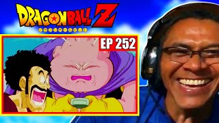 MR SATAN ECONTRA MAJIN BOO  PAI REAGINDO  DRAGON BALL Z EP 252 [upl. by Inaej]