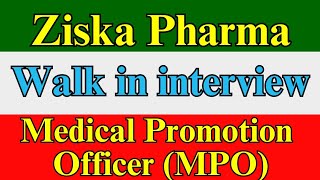 Ziska Pharma Job circular [upl. by Tepper]